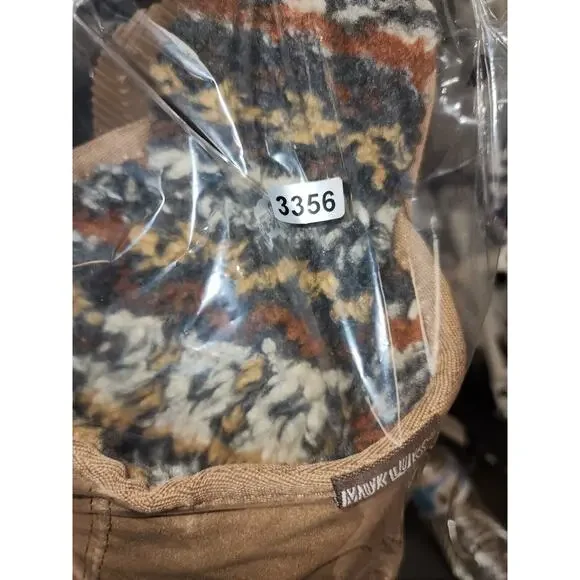 Muk Luk Slippers Mens Size 10 Brown Suede Slip On Slip Resistant Outsole Sole - Picture 6 of 6